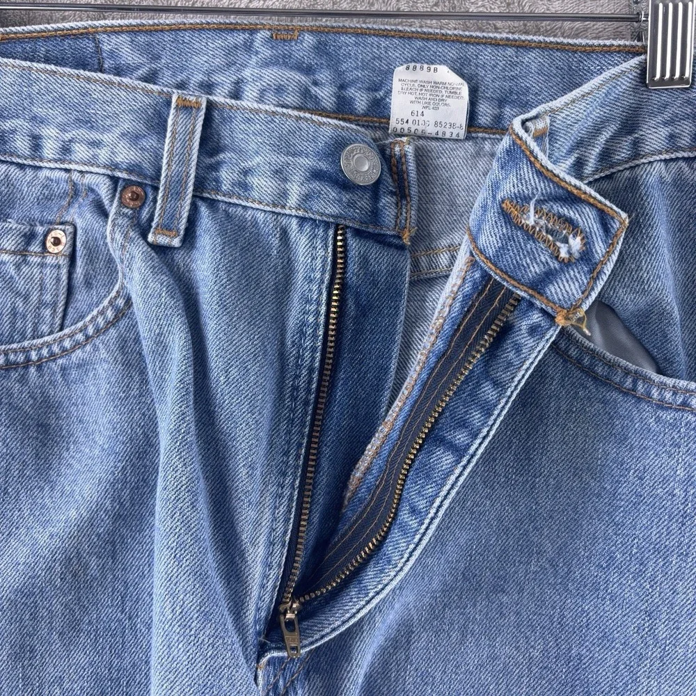 Vintage Levi's 505‎ Jeans Mens Size 33x34 Blue Denim USA Made 90s Classic